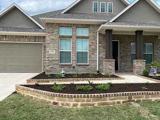 Brick Raised Garden Beds