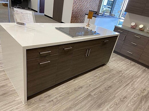 Minimalist Kitchen Island Design